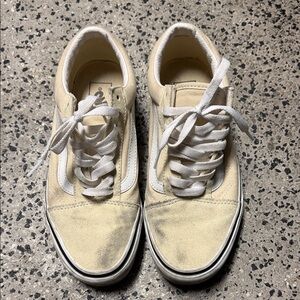 VANS Old Skool Vanilla Custard - Women’s 8.0 / Men’s 6.5